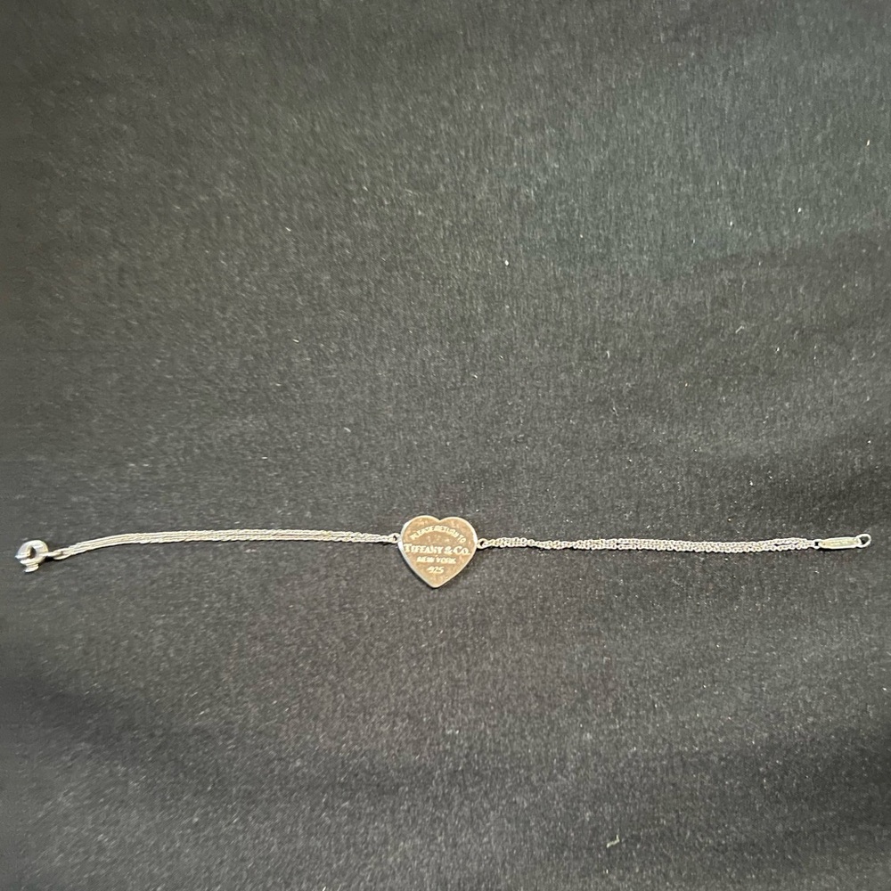 Tiffany & Co double chain bracelet